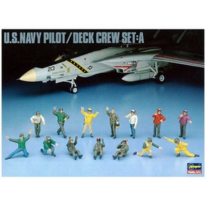 HAS36006 1/48 U.S.NAVY PILOT/DECK CREW SET:A, 1개