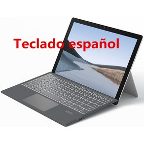 Microsoft Surface Pro 6 용 백라이트 무선 블루투스 키보드 2018 Pro 5 Pro 7 Pro 4 Pro 3 go 2 키보드 태