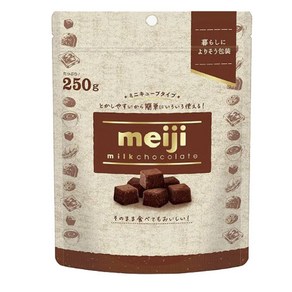 메이지 밀크 초콜릿 미니 큐브 타입 250g, 1개