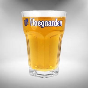 호가든 맥주잔 25cl 330 ml 수입 벨기에 비어 Hoegaaden, 1개