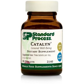 Standad Pocess Catalyn - Whole Food Foundational Suppot fo Geneal Wellbeing with Vitamin D Vi, 90개(1팩), 1개, 90정