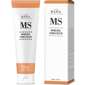 코스드바하 MS 무기자차 저자극 데일리 선크림 SPF 50+ PA++++ 45ml, 1개