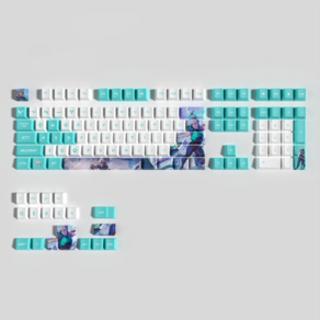 발로란트 풀배열 키캡 Full keycap (타격대)