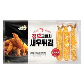 굿프랜즈 점보 크런치 새우튀김 500g, 1개