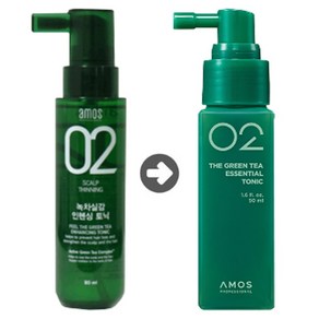 아모스 녹차실감 에센셜 토닉 50ml-2개, 2개, 50ml