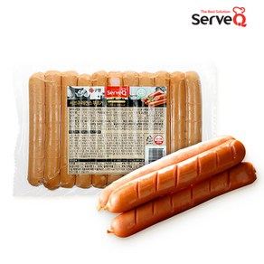 서브큐 레겐스부르거 소세지 1kg 바베큐 샌드위치 핫도그 소시지 [당일발송] 기본아이스포장, 1개