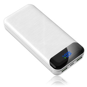 KLIFE 대용량 고속충전 보조배터리 20000mAh 퀵차지 3.0 PD 22.5W LCD 잔량표시