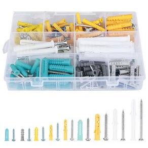 라인테크 칼블럭 나사세트 200pcs 앙카 피스 콘크리트앙카 칼브럭, 1개