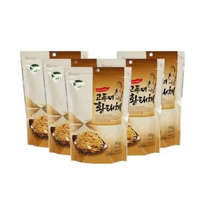 바다소리 고소한 고풍미 황태채 50g 5개