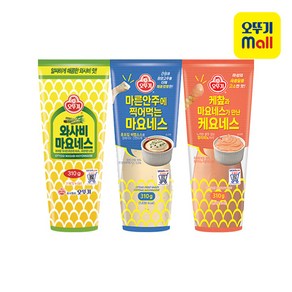 오뚜기 와사비마요네스 310g+마른안주에찍어먹는 마요네스 310g+케요네스 310g