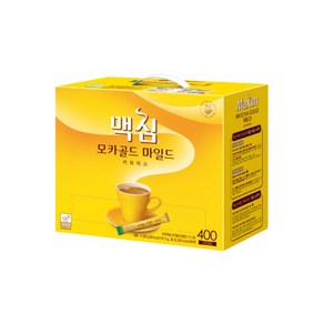 맥심 모카골드 마일드 커피믹스, 1개, 4.8kg, 400개입, 12g