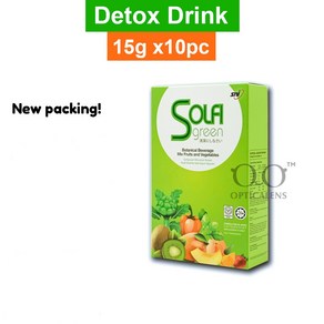 솔피 그린 디톡스 차 SOLFI GREEN SNI Fibe Detox 15gx10개, 150g, 1개