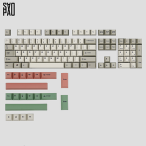 사오파오 G-9009 키캡 PBT OEM 염료승화 G PRO X GX G512 G610 지프로 로지텍 G 전용 (124키)