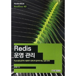 Redis 운영 관리:Redis를 실무에 사용하기 전에 꼭 알아야 하는 실전 전략