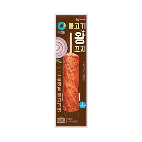 청정원 불고기 왕꼬치 핫바 100g, 1개