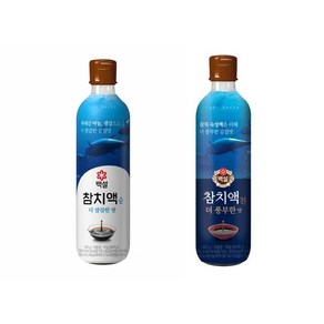 백설 참치액 세트(풍부한맛 1개 + 깔끔한맛 1개)