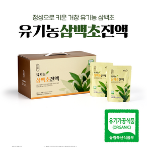 유기농 삼백초 진액 100%, 80ml/30포, 1개