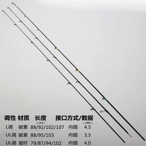 티타늄 낚시대 초릿대 루어대 갈치 갑오징어 베이트 낚싯대 로드 문어 선상, 상세 페이지 참고, 5. UL형 79cm 마구대