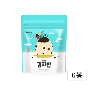 해풀잎 김자반 (haepulip gimjaban), 6개, 50g