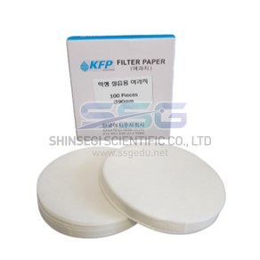 당일출고)KFP 거름종이 여과지 원형 90mm 100매입