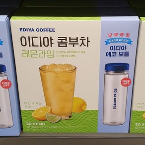 이디야 콤부차 레몬라임 6g x 20입 120g