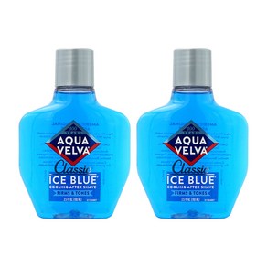 아쿠아 벨바 애프터 쉐이브 103ml 2팩 아이스 블루 Aqua Velva Mens Afte Shave Soothes Cools, 2개