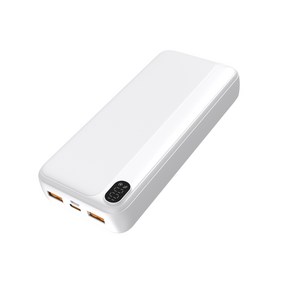 대용량 보조배터리 20000mAh 잔량표시 여행용 파워뱅크 초고속충전 QC3.0 P105