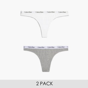 캘빈클라인 CK 여성 캐러셀 T 팬티 2PACK D1617-020100