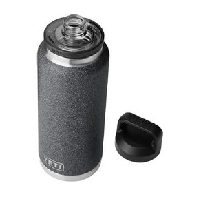 YETI Ramble 36oz 진공 절연 스테인리스 스틸 병(캡 포함), 스테인레스 스틸, 1개