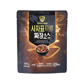 사자표 거장짜장소스 (냉장보관용), 250g, 6개