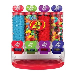 Jelly Belly My Favoites 젤리 빈 머신 디스펜서 정품 공식용 소스 바로 제공, 1개, Assoted