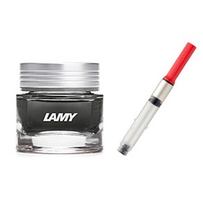 LAMY 병잉크 프리미엄 크리스탈 컨버터 세트 30ml T53 Z28, 애거트, 1세트