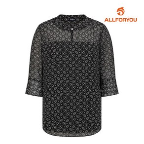 [올포유] 여성 넥프릴 패턴 블라우스 ALBLM4321-199_G