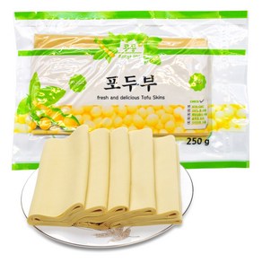 홍홍 중국식품 국내생산 진공 건두부 포두부 250g, 4개