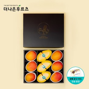 백화점 식품관 직수입 태국망고 3입+애플망고 6입 선물세트 3.5kg 내외, 1개