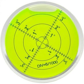 미니 수평계 수평대 수평기 고정밀 원형 버블 골프장 액세서리 골프 퍼팅 보조 판독기용 볼 마커 60x12mm 1572035, Non-sticky, 1개