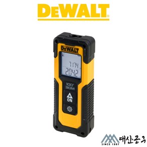 디월트 DWHT77100-KR 레이저 거리측정기 30M 실내용 AAA건전지2p포함, 1개