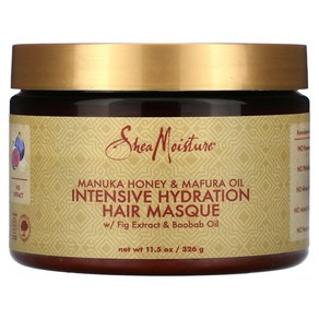 SheaMoisture 마누카 꿀 마푸라 오일 인텐시브 보습 헤어 마스크 326G 11.5OZ)