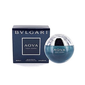 BLV 아쿠아 Aqua 포맨 옴므 오 드 뚜왈렛 100ml, 1개