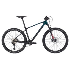 [첼로자전거] 크로노 70 XT 24단 27.5인치 카본 MTB 자전거 2023, 갤럭시 블루 그린 / 블랙, L, 1개