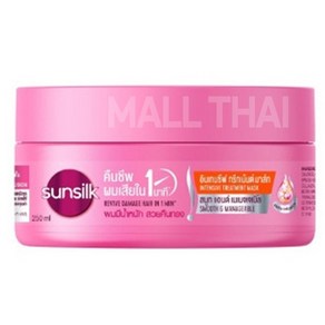 태국 썬실크 헤어 트리트먼트 마스크 헤어팩 2종 Sunsilk tetment, 핑크색, 1개, 250ml