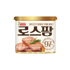 롯데햄 로스팜 97 햄통조림, 340g, 24개