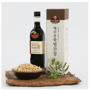 인산가 (주)인산가 정품 프리미엄 메주콩 죽염간장(500ml 인산죽염 +2개 이상 구입시 홍삼초코크런치(49g), 1개, 500g