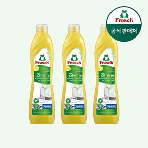 [공효진 세제] 프로쉬 독일 인덕션 멀티 클리너 레몬 500ml 단품 다목적 세제, 3개