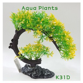 Aqua Plants 소나무 그린K31D 치어은신처 인조수초 조화