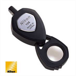 니콘 Precision Loupe 10x (공식정품) 10 배율 / 니콘돋보기 니콘확대경 니콘루페 휴대용돋보기 가벼운확대경 노안 / 작업용 독서용 산업용 보석감정가용