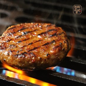 홍석천 이원일 국내산 직화떡갈비 총8장 맛선택 떡갈비 패티, 160g, 1개