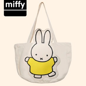 만화 Miffy 미피 대용량 숄더백 학생 캔버스 가방 토트백 가방