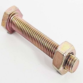 대차바퀴 조립용 육각 볼트 너트 세트 10X60mm, 1세트