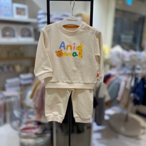 [압소바][해피랜드] 2025년 봄신상 /봄 가을 기본으로 입기 좋은 편한 상하복 /등원룩 문센룩으로 입기 좋은 트레이닝복 스타일 /둥이룩으로 강추*코코상하복*